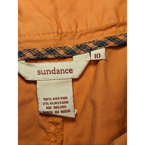 Sundance Women's Size 10 Orange Mid Length Shorts RN106205 - Picture 4 of 11